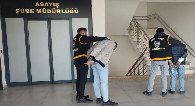 Kahramanmaraş’ta 2 hırsızlık zanlısı tutuklandı