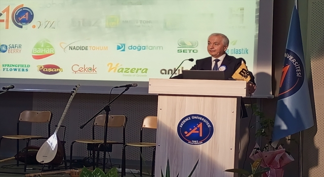 Akdeniz Üniversitesinde tarımsal eğitim ve öğretimin 177. yıl dönümü kutlandı