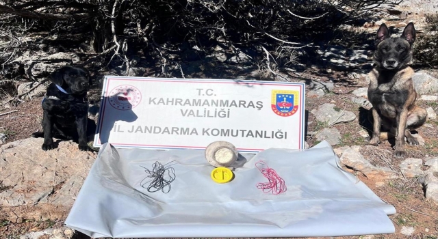 Kahramanmaraş’ta EYP yapımında kullanılan malzemeler ele geçirildi