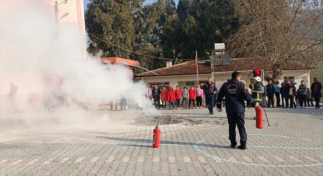 Belen’de yangın tatbikatı yapıldı