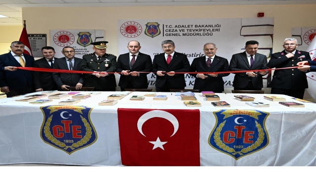 Osmaniye’de ceza infaz kurumu kütüphaneleri için kitap bağışı yapıldı