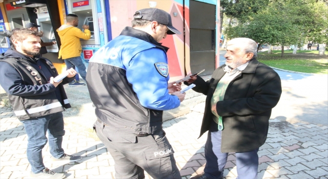 Hatay polisinden dolandırıcılık olaylarına karşı bilgilendirme