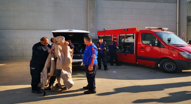 Gaziantep’te KBRN, deprem ve yangın tatbikatları gerçekleştirildi