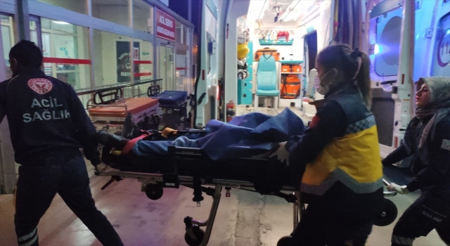 Adana’da köprü duvarına çarpan otomobildeki 3 kişi yaralandı