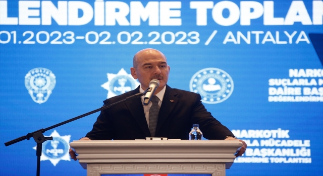 İçişleri Bakanı Soylu, Narkotik Suçlarla Mücadele Değerlendirme Toplantısı’nda konuştu: (2)