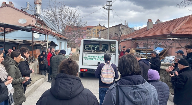 Isparta’da karbonmonoksitten zehirlenerek hayatını kaybeden Şerife İlhan’ın cenazesi Gelendost’a gönderildi