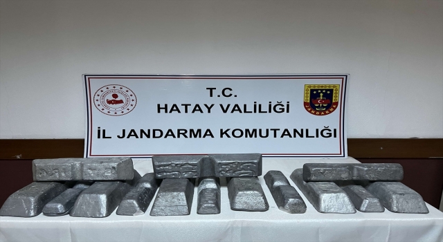 Hatay’da gümrük kaçağı 78 kilogram zirkonyum ele geçirildi
