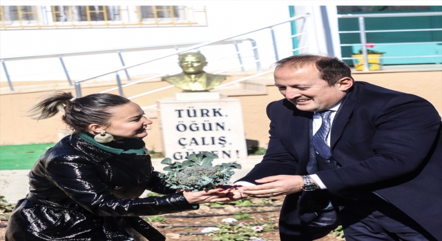 Mersin Valisi Pehlivan’dan Tarım Üretim ve Fen Okuluna ziyaret