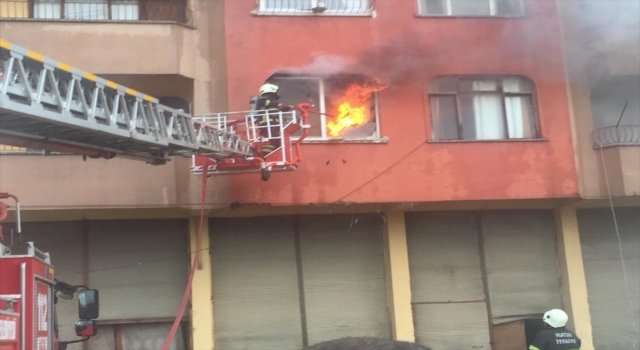 Hatay’da evde çıkan yangın söndürüldü