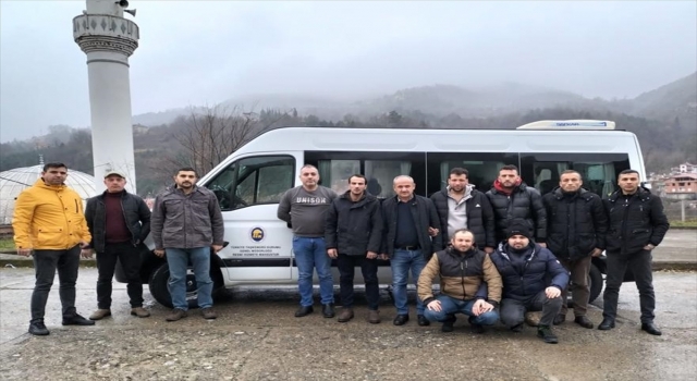 Doğu Marmara ve Batı Karadeniz illerinden deprem bölgesindeki kurtarma çalışmalarına destek