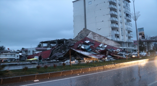 Depremin merkez üssü Pazarcık’ta arama kurtarma çalışmaları sürüyor