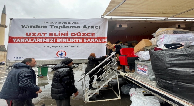 Deprem bölgesine yardım ve destekler sürüyor