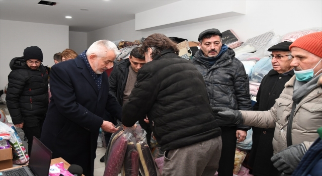 Isparta’dan deprem bölgesine yardım