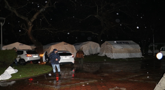 Kahramanmaraş’ta depremzedeler için yaklaşık 5 bin çadırın kurulumu başladı