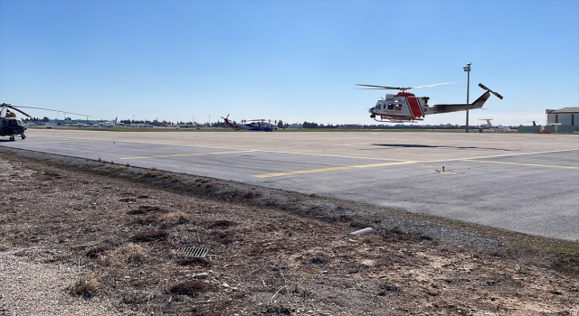 Adana’dan Hatay Samandağ’a askeri helikopterle jeneratör sevkiyatı yapılıyor