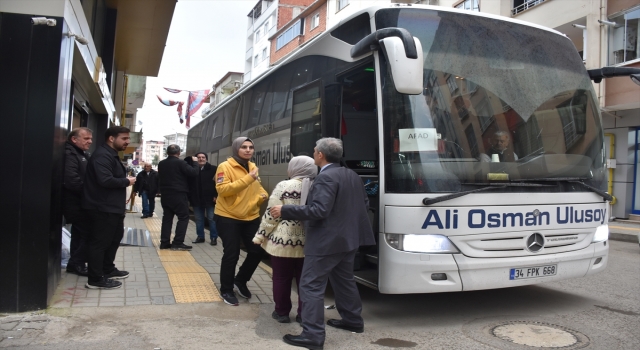 Trabzon depremden etkilenen huzurevi sakinlerine kapılarını açtı