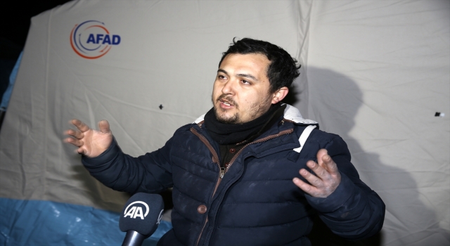 Kahramanmaraşlı depremzedeler ”asrın felaketi”ni anlattı
