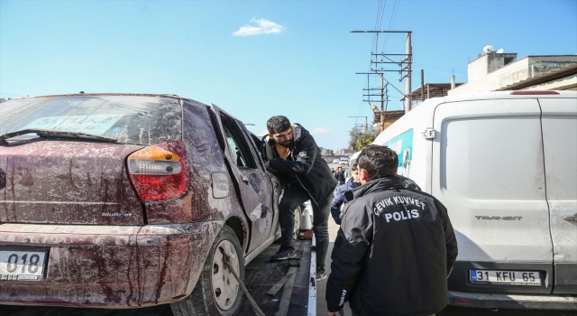 İskenderun’da güvenlik güçleri hırsız ve yağmacılara karşı denetim yapıyor