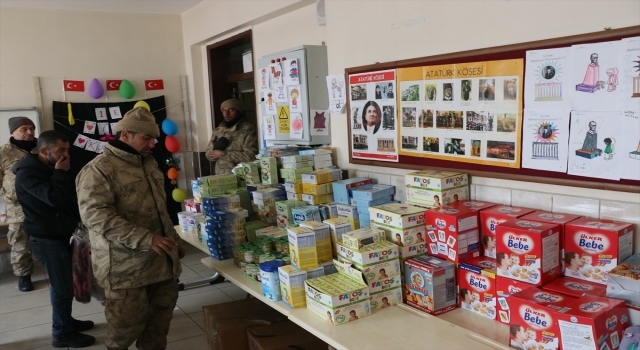 Elbistan’da kurulan sosyal marketler depremzedelerin ihtiyaçlarını karşılıyor