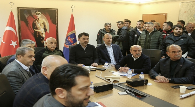 Bakanlar Kurum ile Kirişci, Osmaniye’de koordinasyon toplantısına katıldı