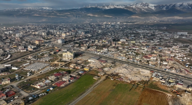 Nurdağı’nda depremin acı izleri fotoğraf karelerinde ve dron görüntülerinde