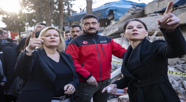 Alman bakanlar Pazarcık’ta