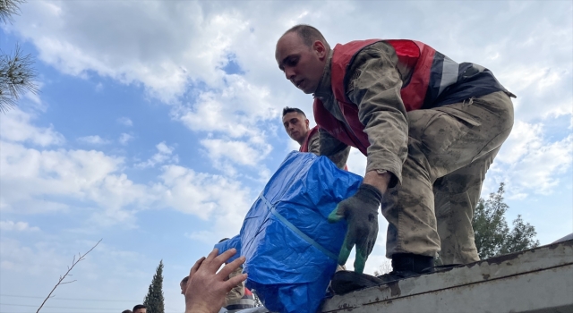 Hatay’ın kırsal kesimleri de çadırsız bırakılmıyor