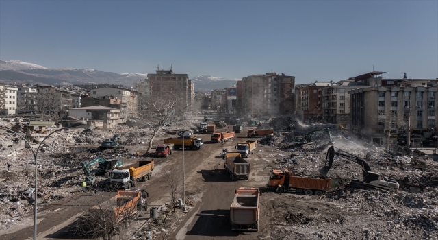 Tarım ve Orman Bakanlığı, Kahramanmaraş’ta enkazların kaldırılması için sahada