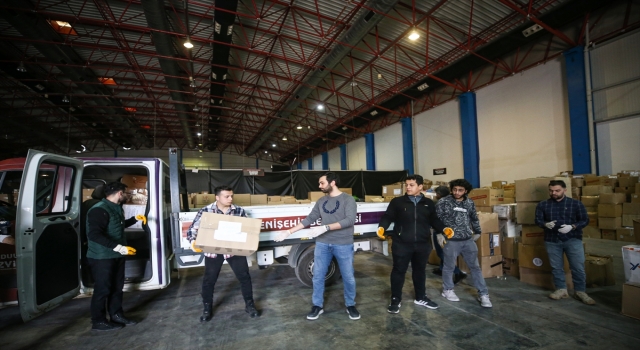 Yardımlar depremzedelere ”gönül eliyle” ulaştırılıyor