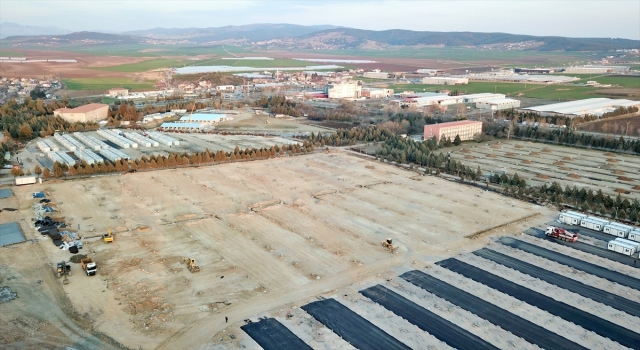 Karacasu konteyner kentinin 2. etap çalışmaları devam ediyor