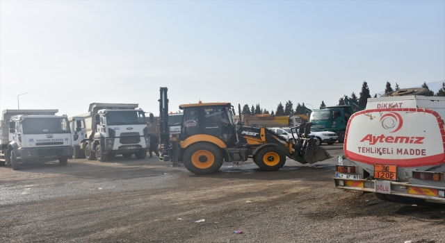 Enkaz kaldırma çalışmalarının görünmeyen kahramanları