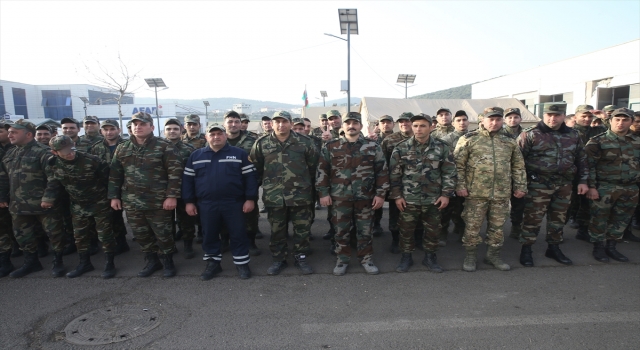 Azerbaycan arama kurtarma ekibinin bir bölümü Kahramanmaraş’tan ayrıldı