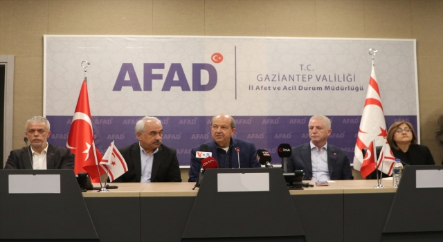 KKTC Cumhurbaşkanı Tatar, Gaziantep’te konuştu:
