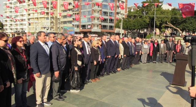 Atatürk’ün Antalya’ya gelişinin 93. yıl dönümü kutlandı