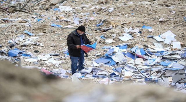 Hatay Büyükşehir Belediyesi enkazında ”evrak nöbeti”