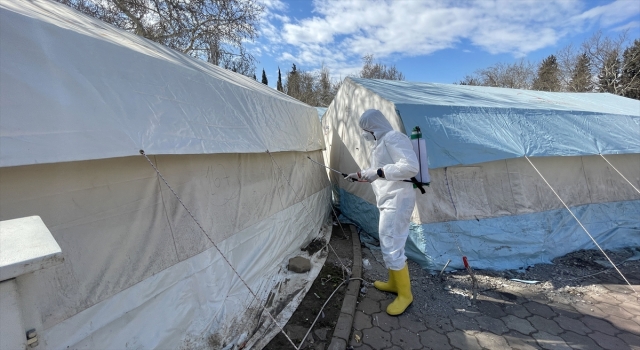 Kahramanmaraş’ta dezenfeksiyon için özel temizlik ve ilaçlama ekibi oluşturuldu