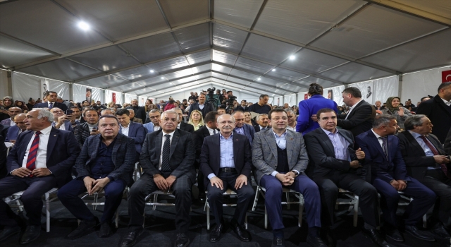 CHP Genel Başkanı Kılıçdaroğlu, deprem bölgesi Nurdağı’nda konuştu: