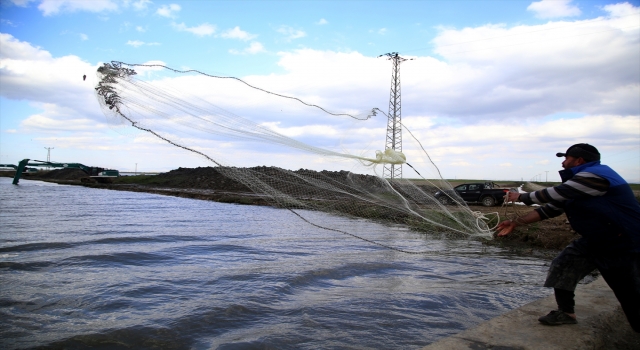 Deprem stresinden uzaklaşmak için tuttukları balıkları afetzedelerle paylaşıyorlar