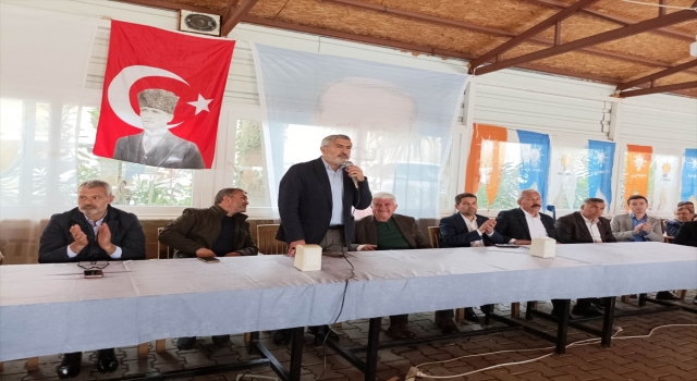 AK Parti’li Yayman’dan Dörtyol’daki aday tanıtım toplantısına ilişkin açıklama