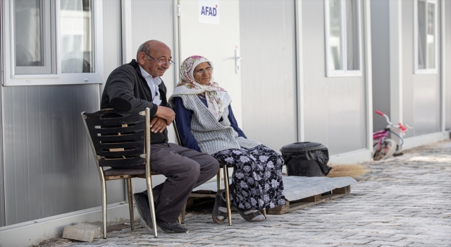 Konteyner kentin sakinleri bayramda misafirlerini bekliyor