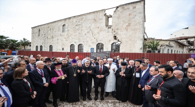 Depremden etkilenen Hatay’da 3 semavi dinin temsilcileri buluştu