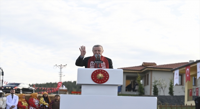 MHP Genel Başkanı Bahçeli, Nurdağı’nda köy evleri anahtar teslim töreninde konuştu: