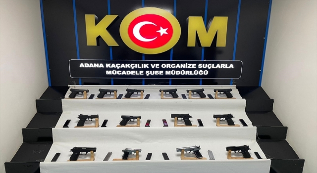 Adana’da silah kaçakçılığı operasyonunda yakalanan 4 zanlıdan 2’si tutuklandı