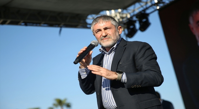 Hazine ve Maliye Bakanı Nebati, Mersin’de 23 Nisan etkinliğinde konuştu: