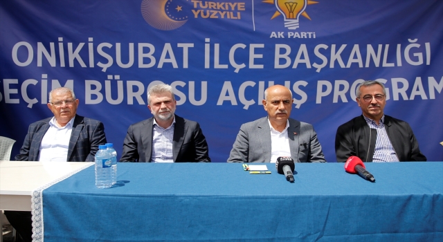 Tarım ve Orman Bakanı Kirişci, Kahramanmaraş’ta konuştu: