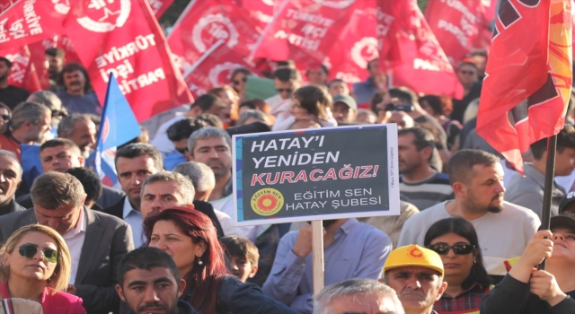 Adana, Mersin ve Hatay’da, 1 Mayıs Emek ve Dayanışma Günü kutlandı