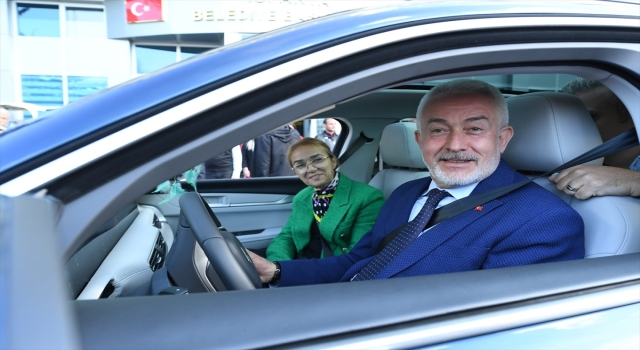 Türkiye’nin yerli otomobili Togg Isparta’da tanıtıldı