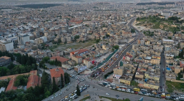 Gaziantep’te açılışı yapılan Boğaziçi Bulvarı’nın test sürüşü Togg ile yapıldı