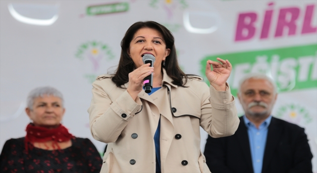 HDP Eş Genel Başkanı Buldan, Antalya’da konuştu: