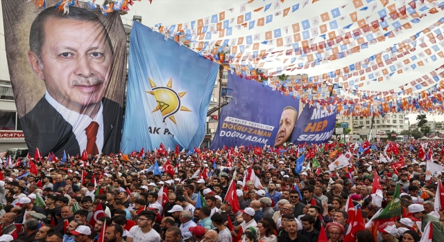 Cumhurbaşkanı ve AK Parti Genel Başkanı Erdoğan partisinin Mersin mitinginde konuştu: (3)